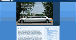 Desktop Screenshot of limousinelondon.blogspot.com