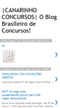 Mobile Screenshot of canarinhoconcursos.blogspot.com