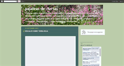 Desktop Screenshot of palabras-de-ciertas.blogspot.com