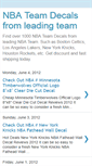 Mobile Screenshot of nba-team-decals.blogspot.com