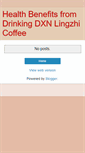 Mobile Screenshot of dxnhealthycoffee.blogspot.com