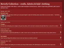 Tablet Screenshot of beverlycollection.blogspot.com