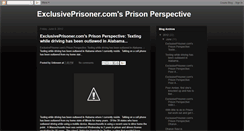 Desktop Screenshot of exclusiveprisoner.blogspot.com