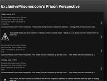 Tablet Screenshot of exclusiveprisoner.blogspot.com