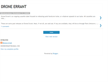 Tablet Screenshot of droneerrant.blogspot.com