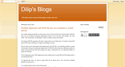 Desktop Screenshot of diliptechnotes.blogspot.com