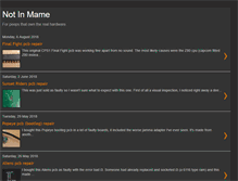 Tablet Screenshot of notinmame.blogspot.com