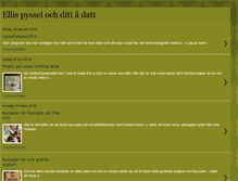Tablet Screenshot of ellispysselochdittadatt.blogspot.com