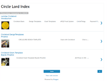 Tablet Screenshot of circlelordindex.blogspot.com