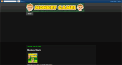 Desktop Screenshot of monkeygames4u.blogspot.com