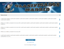 Tablet Screenshot of clasificadosmadrid.blogspot.com