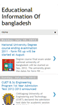 Mobile Screenshot of educationinfo-bd.blogspot.com