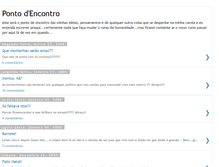 Tablet Screenshot of pontoencontro.blogspot.com