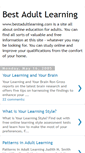 Mobile Screenshot of bestadultlearning.blogspot.com