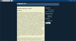 Desktop Screenshot of pregnant-xxx.blogspot.com