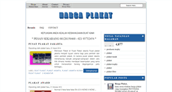 Desktop Screenshot of hargaplakat1.blogspot.com
