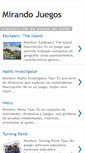 Mobile Screenshot of miradordejuegos.blogspot.com