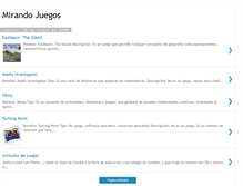 Tablet Screenshot of miradordejuegos.blogspot.com