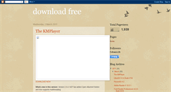 Desktop Screenshot of downloadfreedownloadfree.blogspot.com
