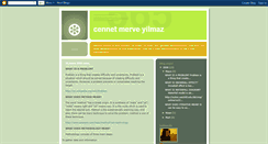 Desktop Screenshot of cennetmerveyilmaz.blogspot.com