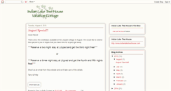 Desktop Screenshot of indianlaketreehouse.blogspot.com