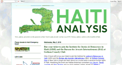 Desktop Screenshot of haitianalysis.blogspot.com