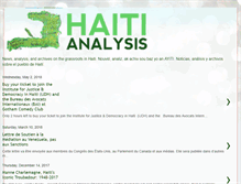 Tablet Screenshot of haitianalysis.blogspot.com