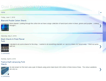 Tablet Screenshot of dustbunniesundermyloom.blogspot.com