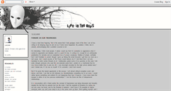 Desktop Screenshot of lifeinthegaps.blogspot.com