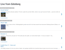 Tablet Screenshot of livefromgoteborg.blogspot.com