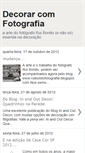 Mobile Screenshot of decorarcomfotografia.blogspot.com