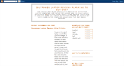 Desktop Screenshot of ibuypower-laptop-review.blogspot.com