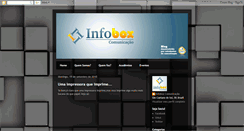Desktop Screenshot of infoboxcomunicacao.blogspot.com