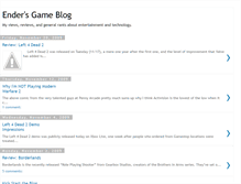 Tablet Screenshot of endersgameblog.blogspot.com