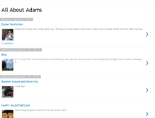 Tablet Screenshot of allaboutadams.blogspot.com