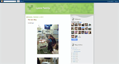 Desktop Screenshot of lysnefamily.blogspot.com