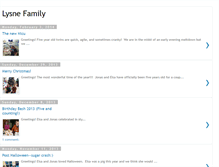 Tablet Screenshot of lysnefamily.blogspot.com