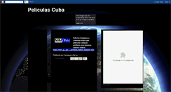 Desktop Screenshot of cubapeliculas.blogspot.com