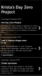 Mobile Screenshot of kristadayzeroproject.blogspot.com
