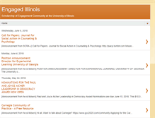 Tablet Screenshot of engagedillinois.blogspot.com