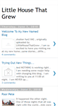 Mobile Screenshot of littlehousethatgrew.blogspot.com