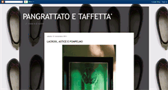 Desktop Screenshot of pangrattatoetaffeta.blogspot.com