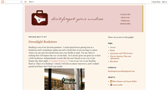 Desktop Screenshot of dontforgetyourundies.blogspot.com