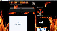 Desktop Screenshot of againstterror.blogspot.com