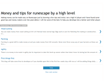Tablet Screenshot of moneymakingonrunescape.blogspot.com