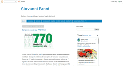 Desktop Screenshot of giovannifanni.blogspot.com