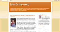 Desktop Screenshot of mumsdaword.blogspot.com