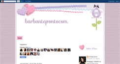 Desktop Screenshot of barbantepontocom.blogspot.com