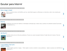 Tablet Screenshot of escutarparaintervir.blogspot.com