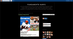Desktop Screenshot of fundamentokarys.blogspot.com